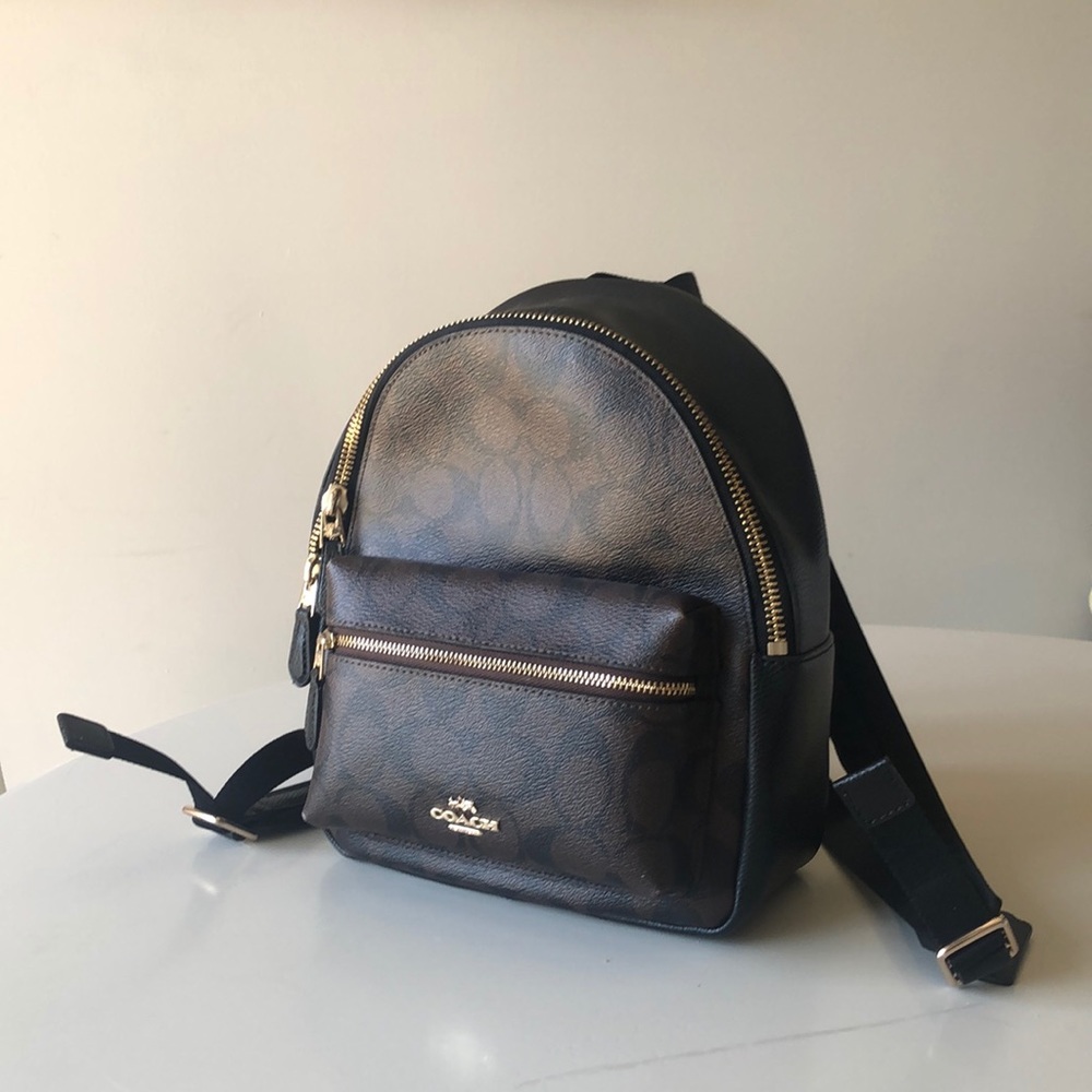 Small coach backpack